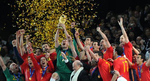 منتخب إسبانيا الأغلى بمونديال 2014